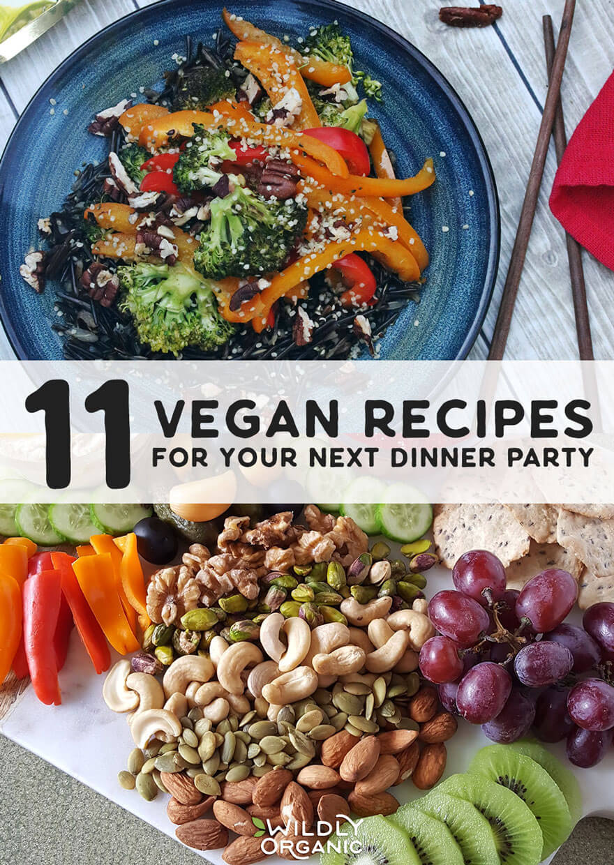 Are you throwing a dinner party this season? Whether you or a friend are vegan or you're just trying to eat more plant-based recipes, you'll love these 11 vegan recipes perfect for your next dinner party. Are you throwing a dinner party this season? Whether you or a friend are vegan or you're just trying to eat more plant-based recipes, you'll love these 11 vegan recipes perfect for your next dinner party.