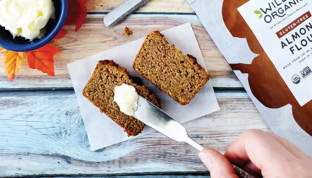 Mini Keto Pumpkin Breads by Wildly Organic
