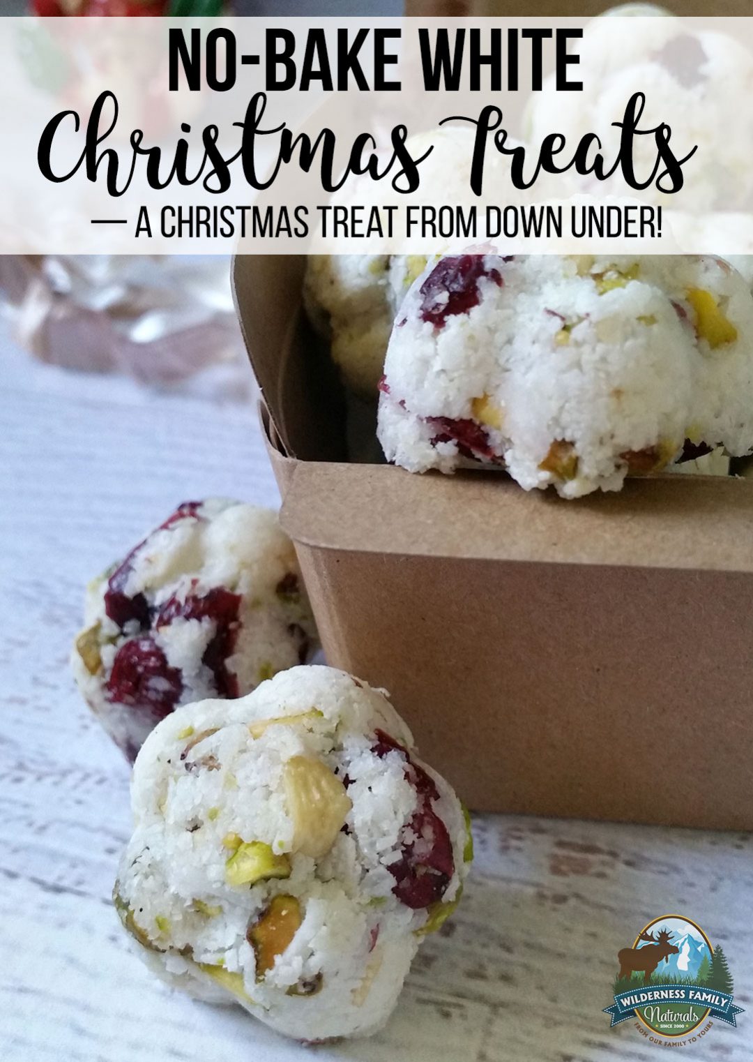 No Bake White Christmas Treats A Christmas Treat From Down Under