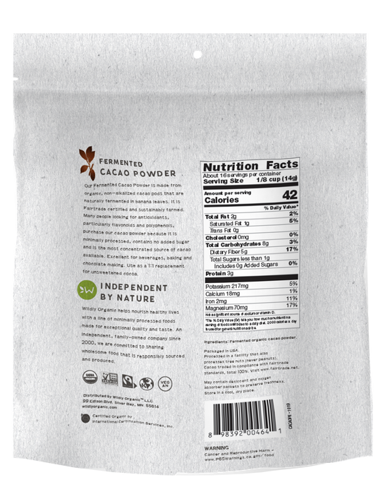 Fermented Cacao Powder | Organic | Raw