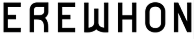 Erewhon logo in bold black uppercase letters.