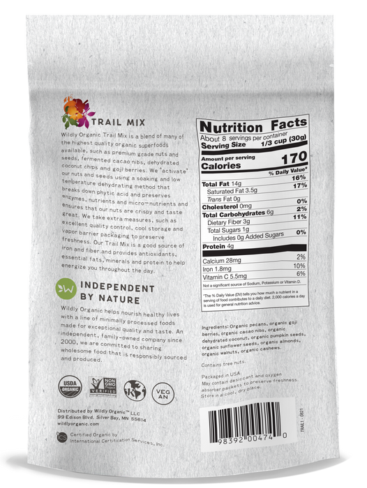 Organic Trail Mix | Super Food